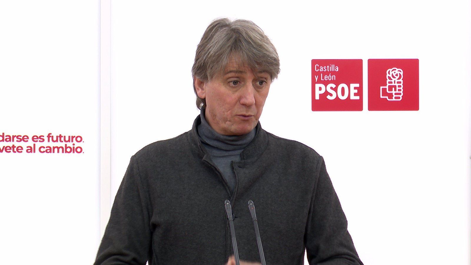 El secretario autonómico del PSOE, Carlos Martínez.   EUROPA PRESS