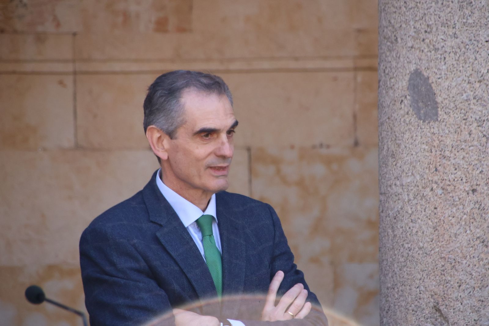 Ceremonia de Izado de la bandera europea por el Día de Europa