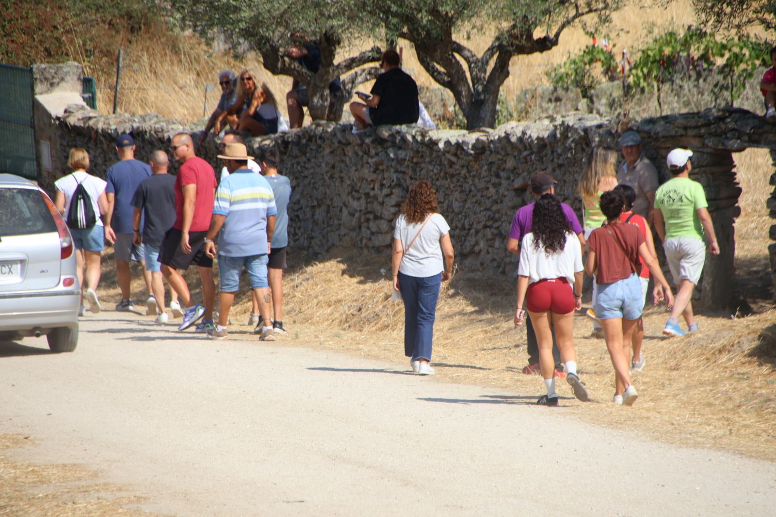 Lumbrales encierro a caballo