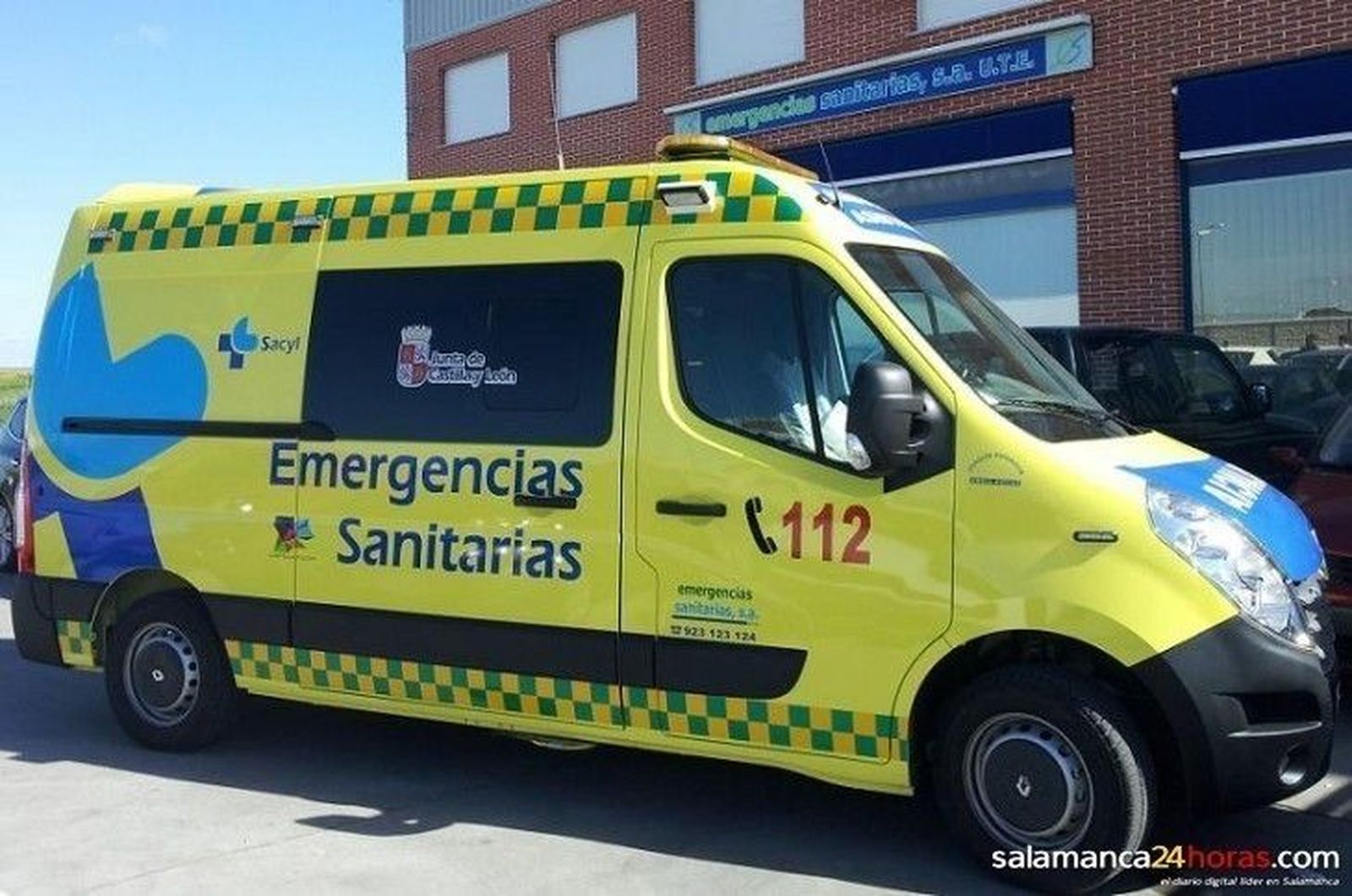 Tres heridos, dos de ellos niños, en un accidente de tráfico en Peñaranda