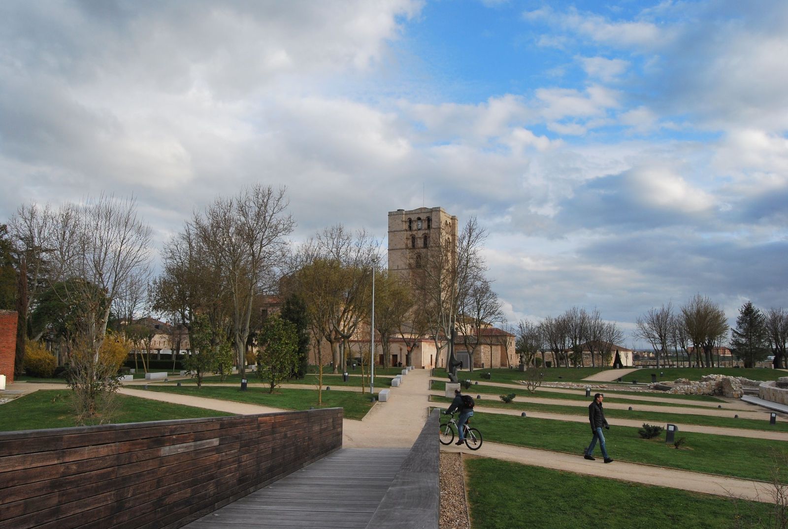 Jardines del Castillo de Zamora