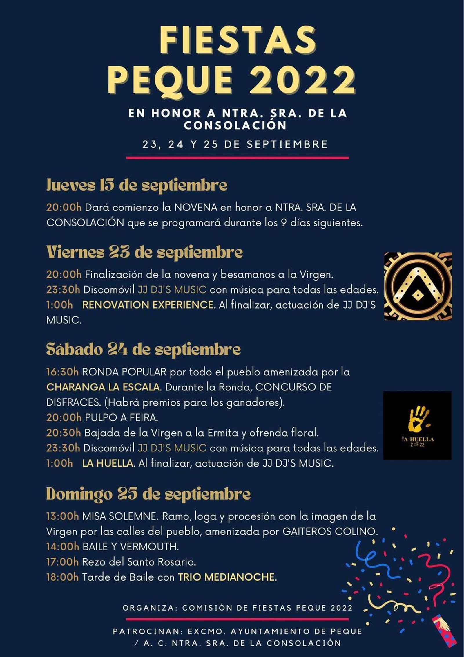 Fiestas de Peque 2022