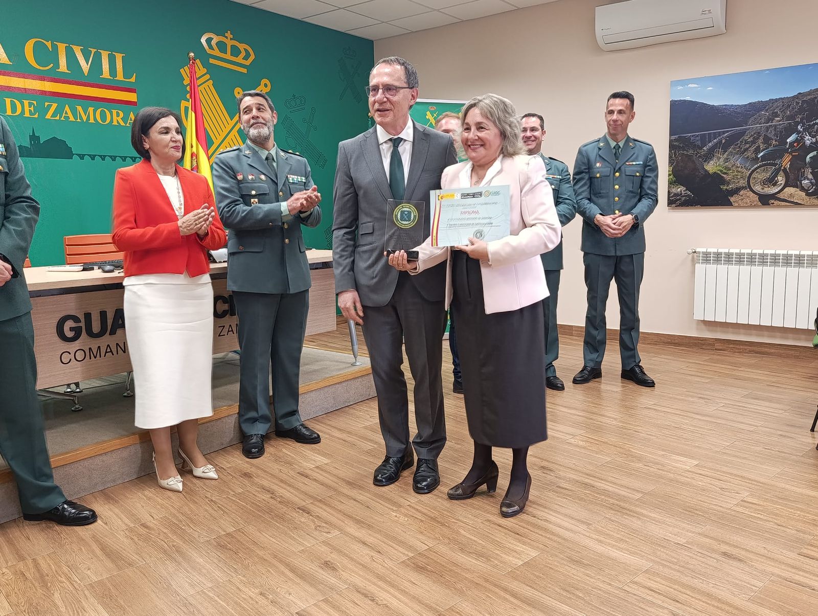 GALERÍA | Entrega de diplomas a los clasificados de Zamora en la Ciberliga de la Guardia Civil