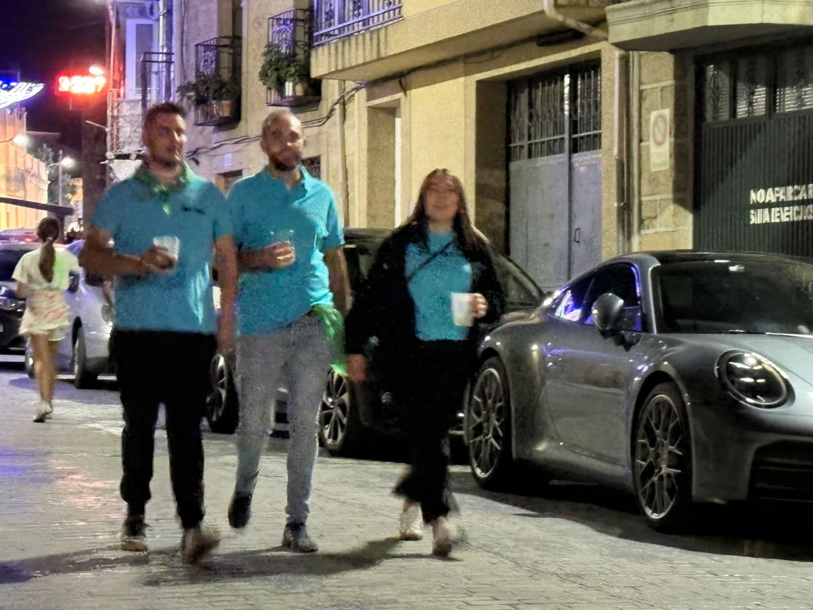 Desfile de peñas de Aldeadávila