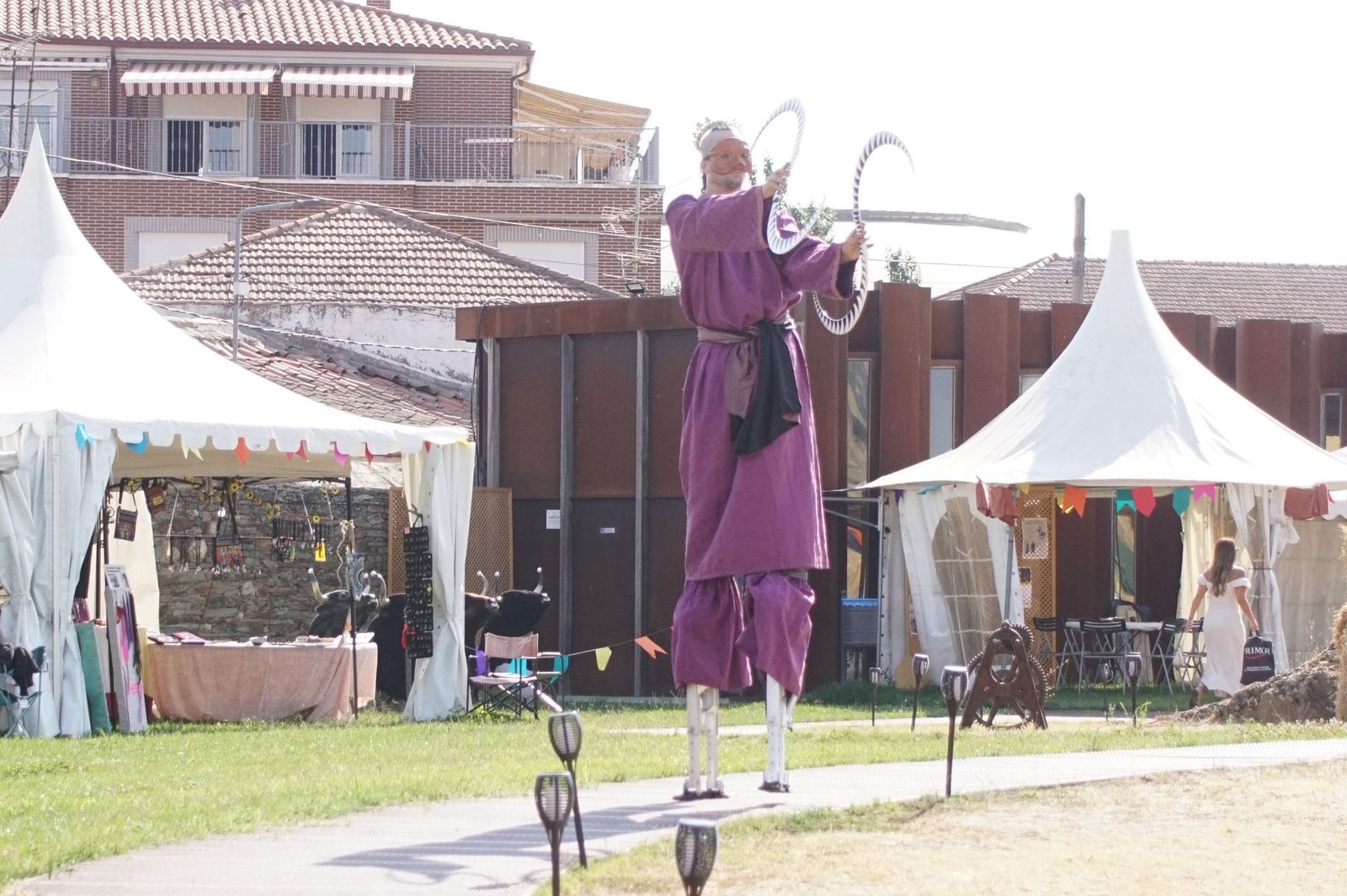 Inauguración del mercado medieval de Alba de Tormes