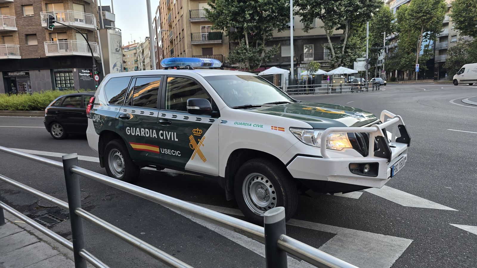 Operacion en Salamanca de la Guardia Civil