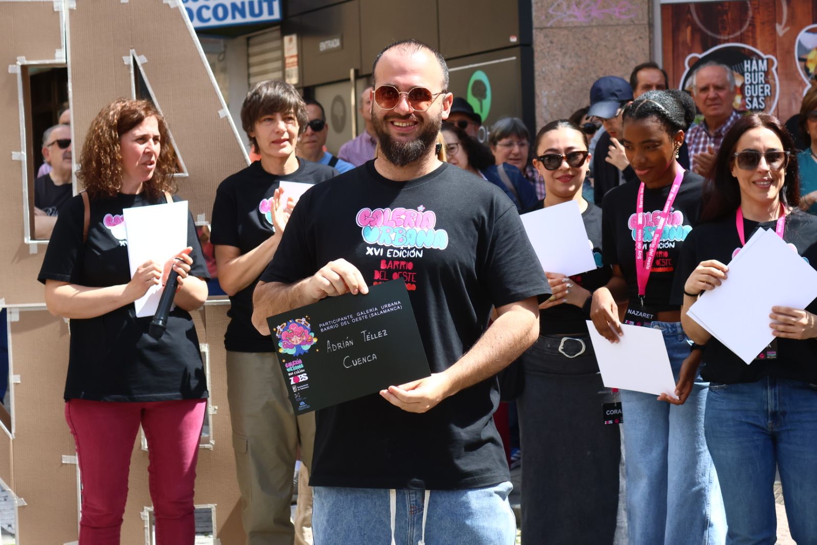 Entrega de premios de la XVI Galería Urbana del Barrio del Oeste