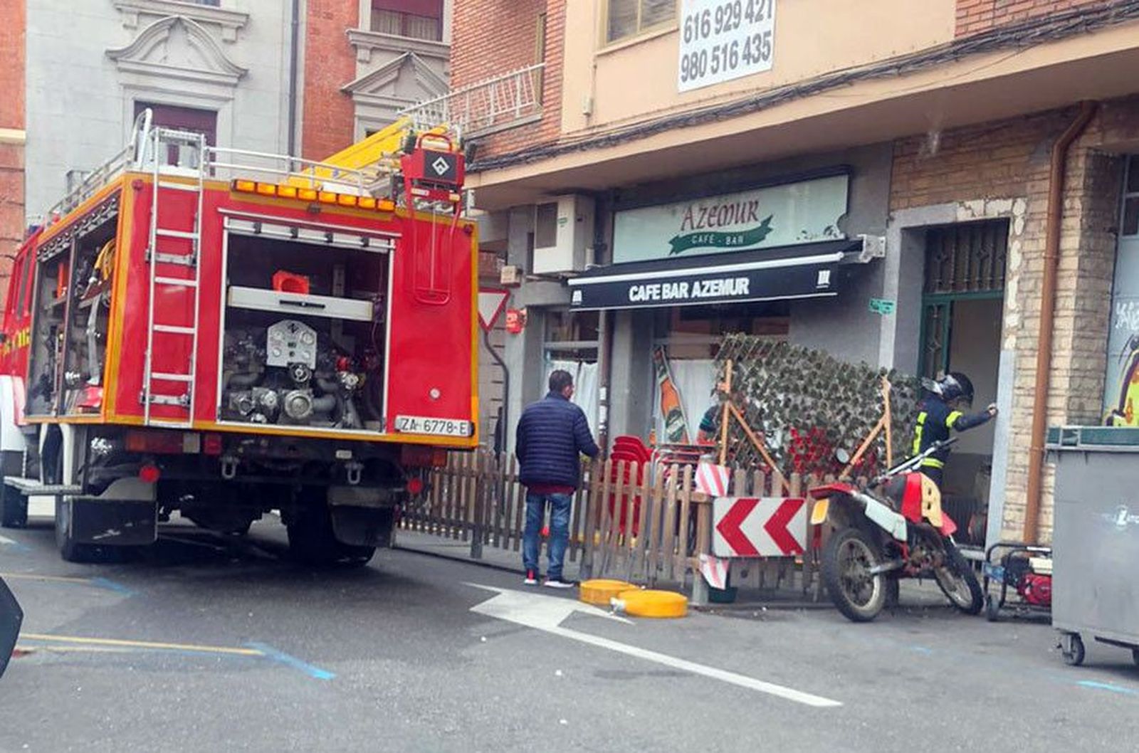 Bombero mercado