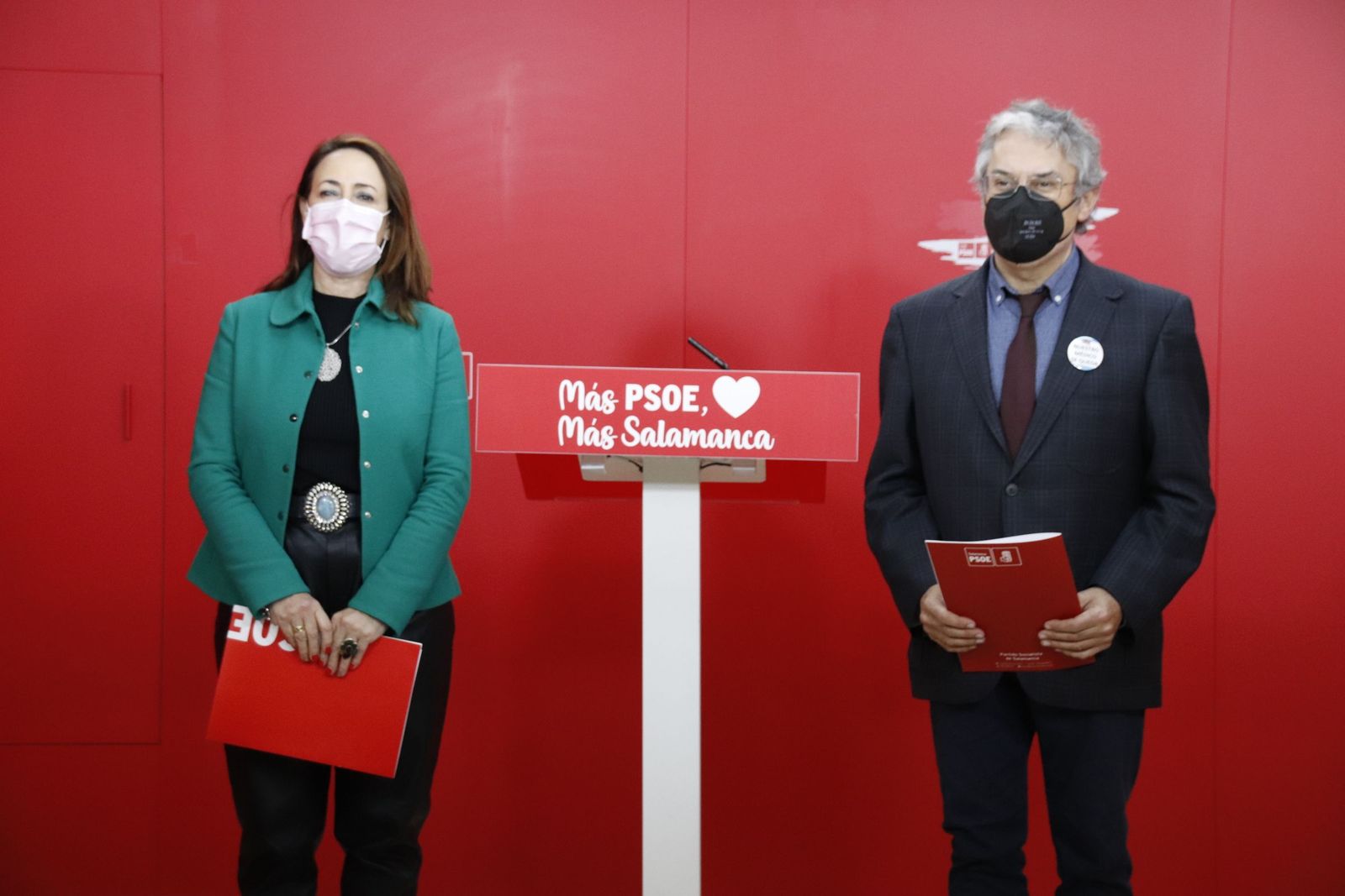 Rosa Rubio y Fernando Rubio tratan cuestiones fiscales relacionadas con Salamanca