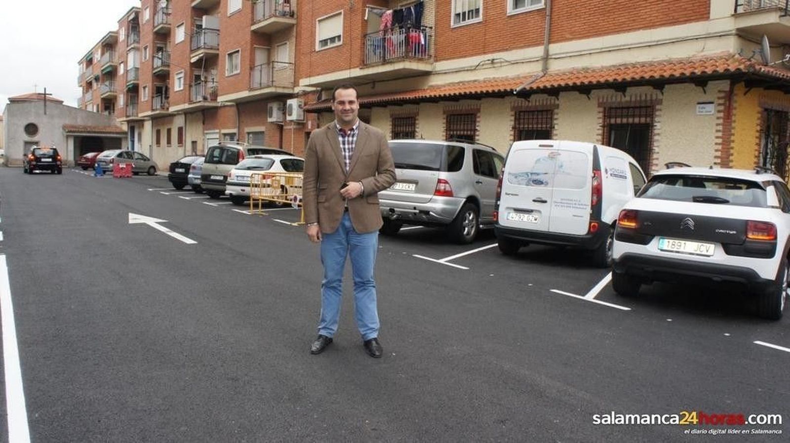 Nuevo pavimento barrio del Carmen Santa Marta