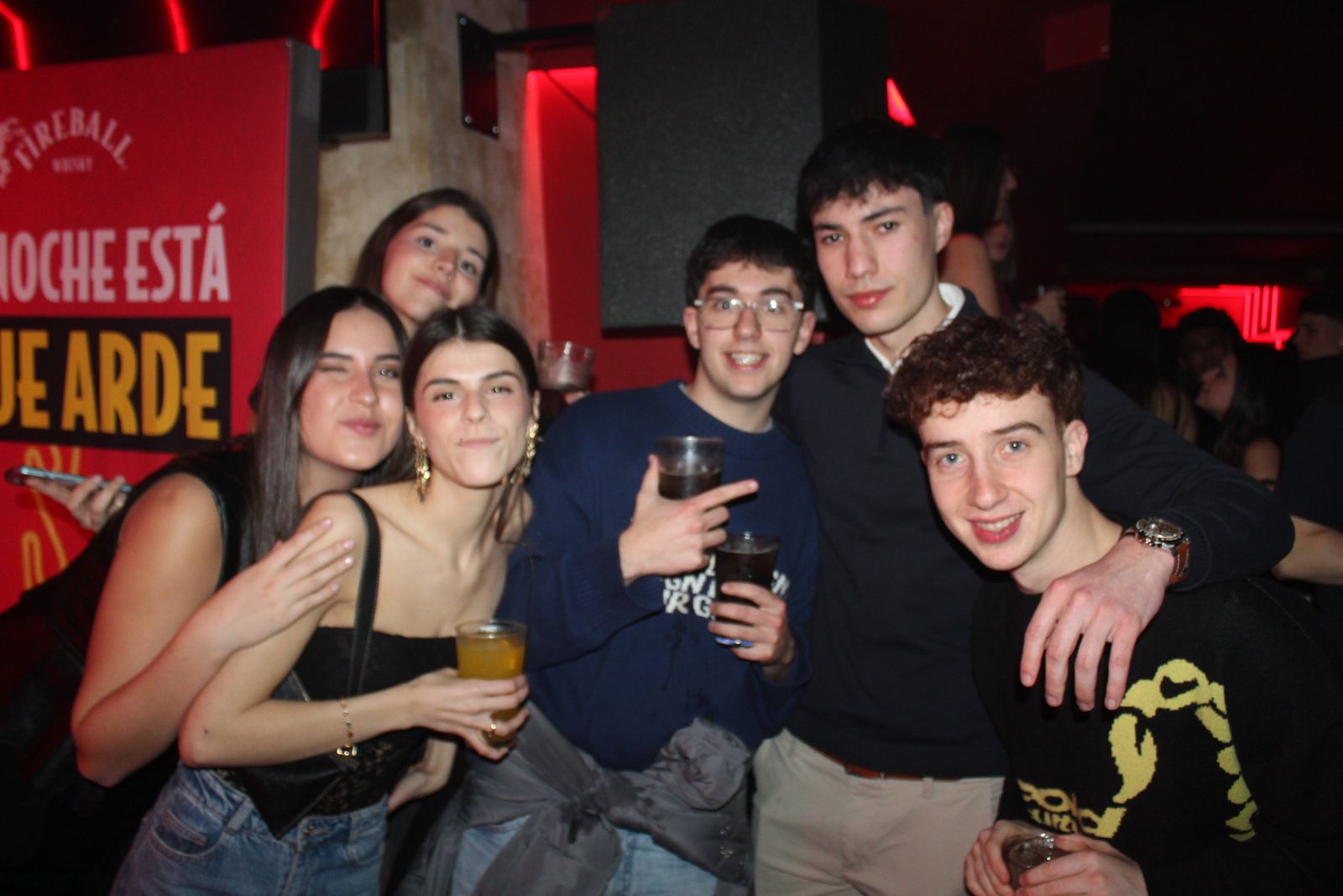 Salamanca de noche, sábado 31 de enero