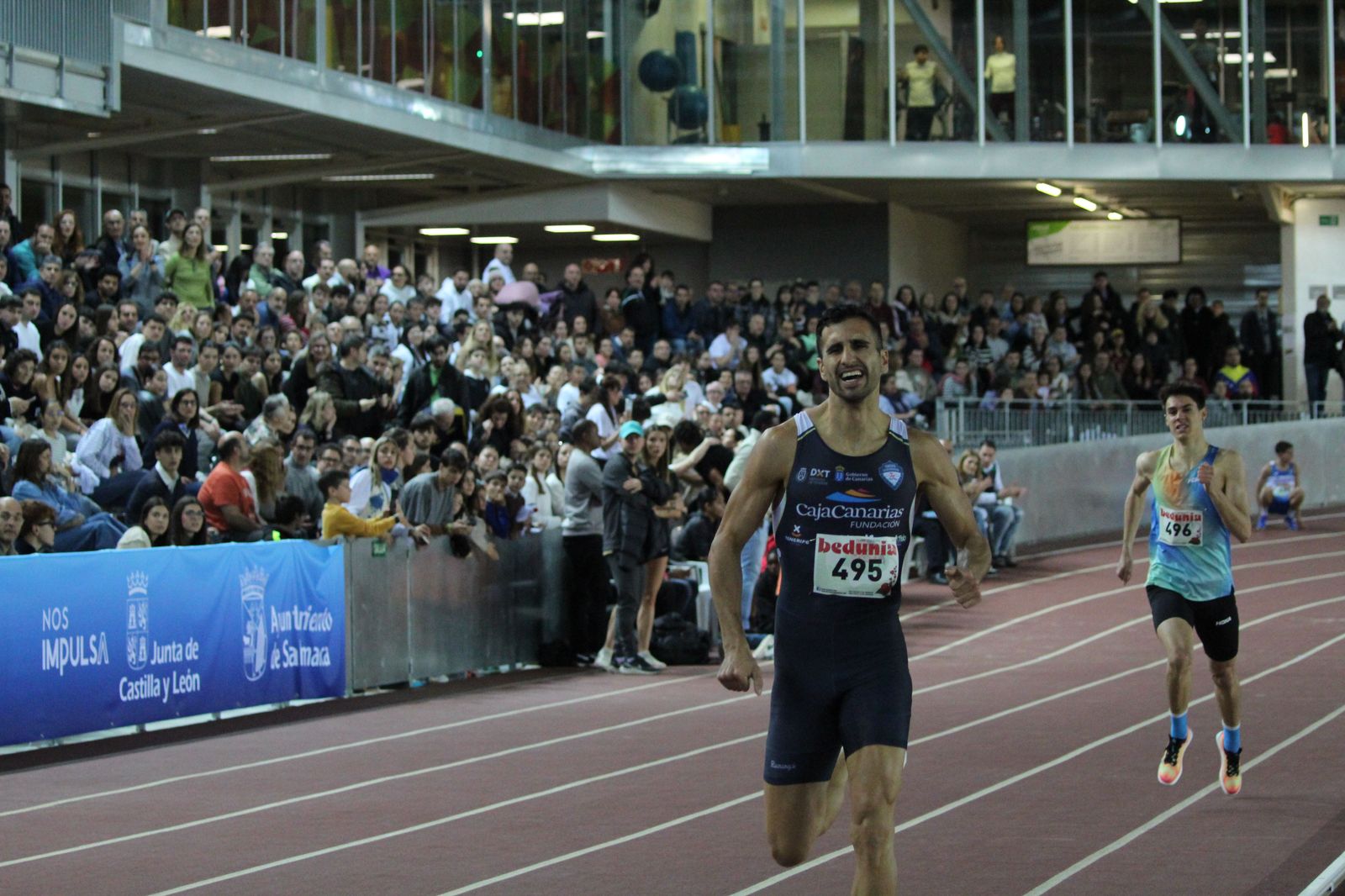 Primer trofeo de Atletismo Ciudad de Salamanca en Pista Cubierta. Foto: Belén Hurtado
