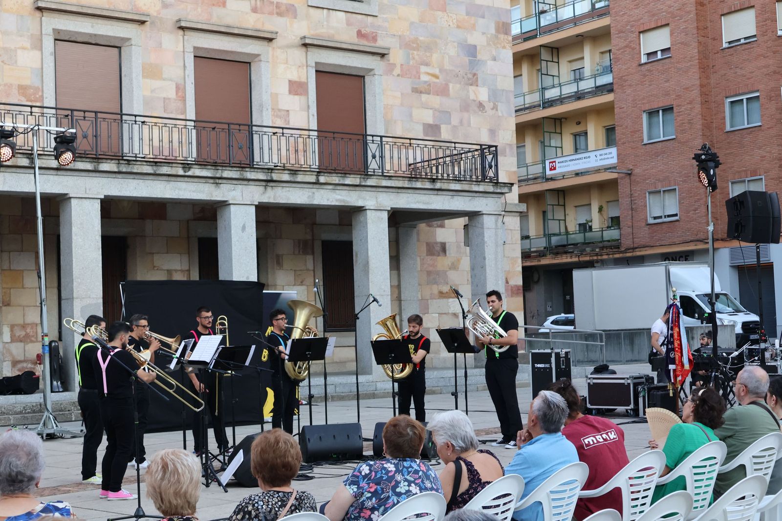 Concierto And The Brass en el Festival de Bandas Hispanoluso
