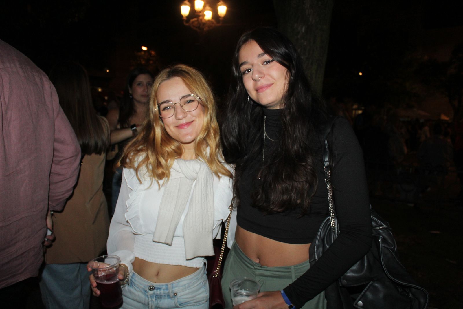 Ambiente en la Feria de Día en la tarde de este