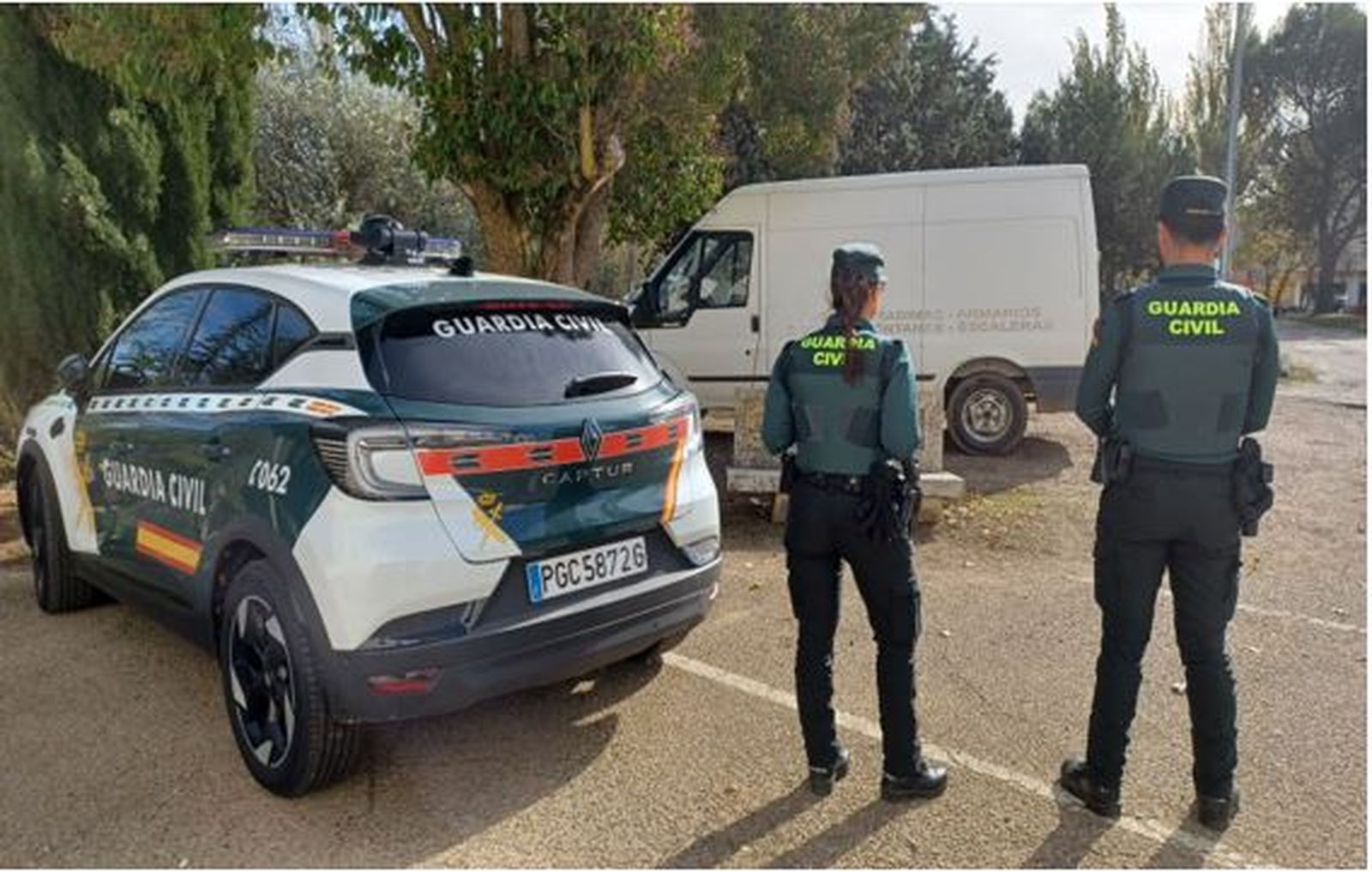 Agentes de la Guardia Civil. Foto de archivo