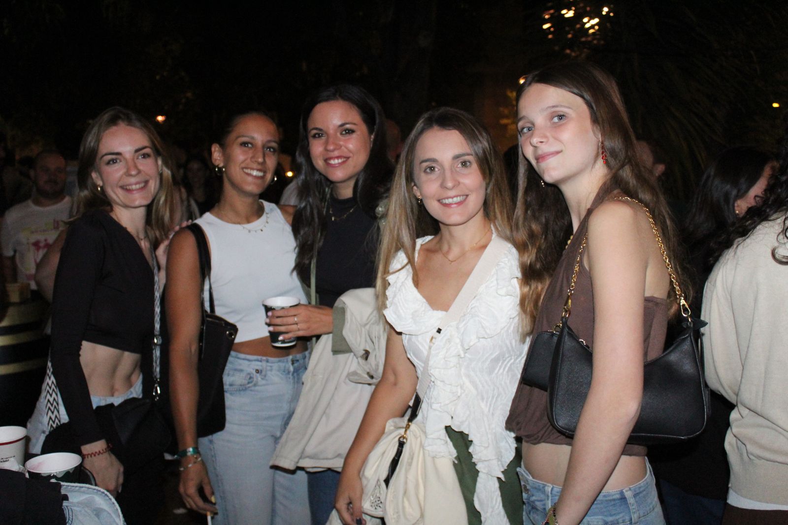 Ambiente en la Feria de Día en la tarde de este jueves