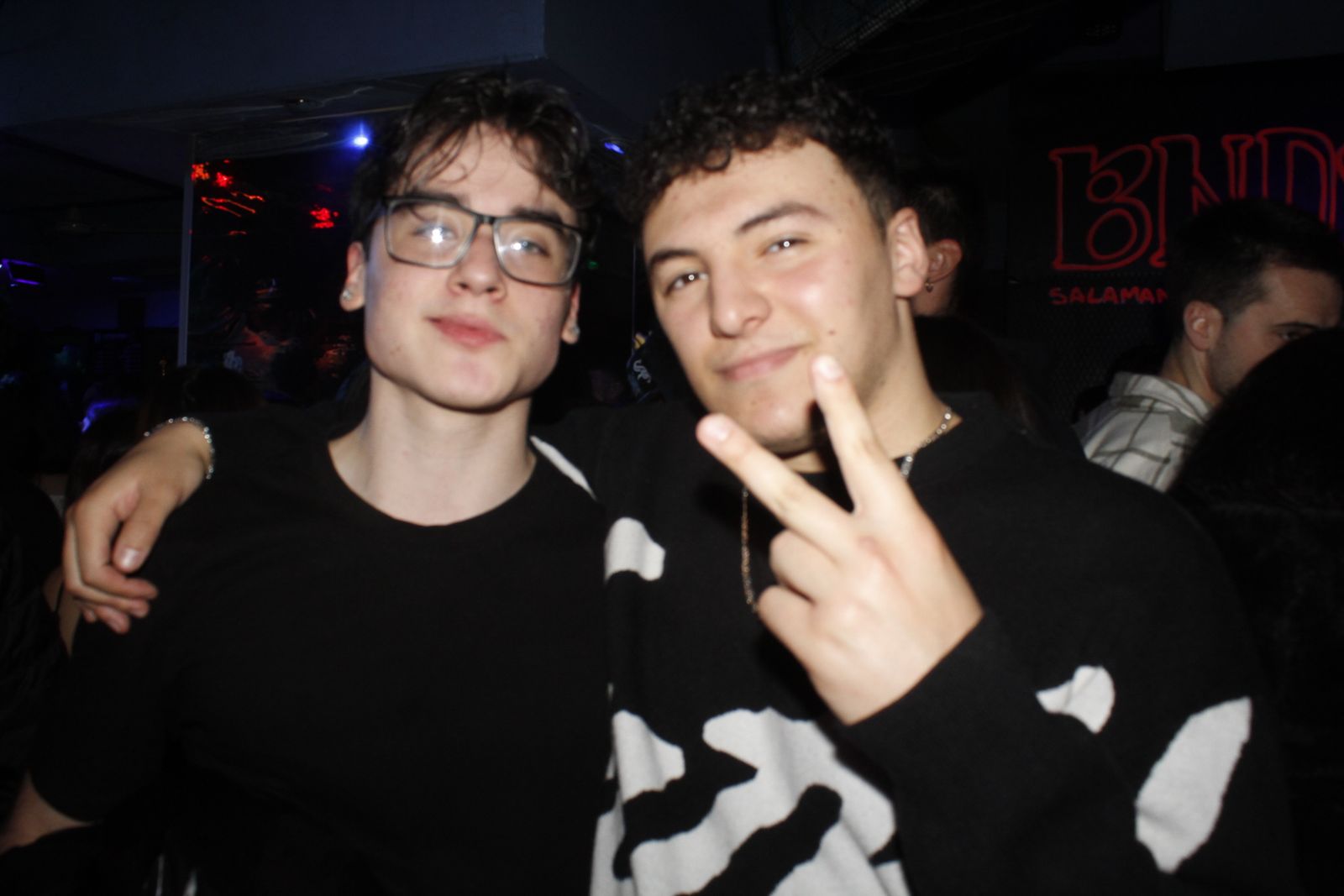 Salamanca de noche, sabado 28 de marzo