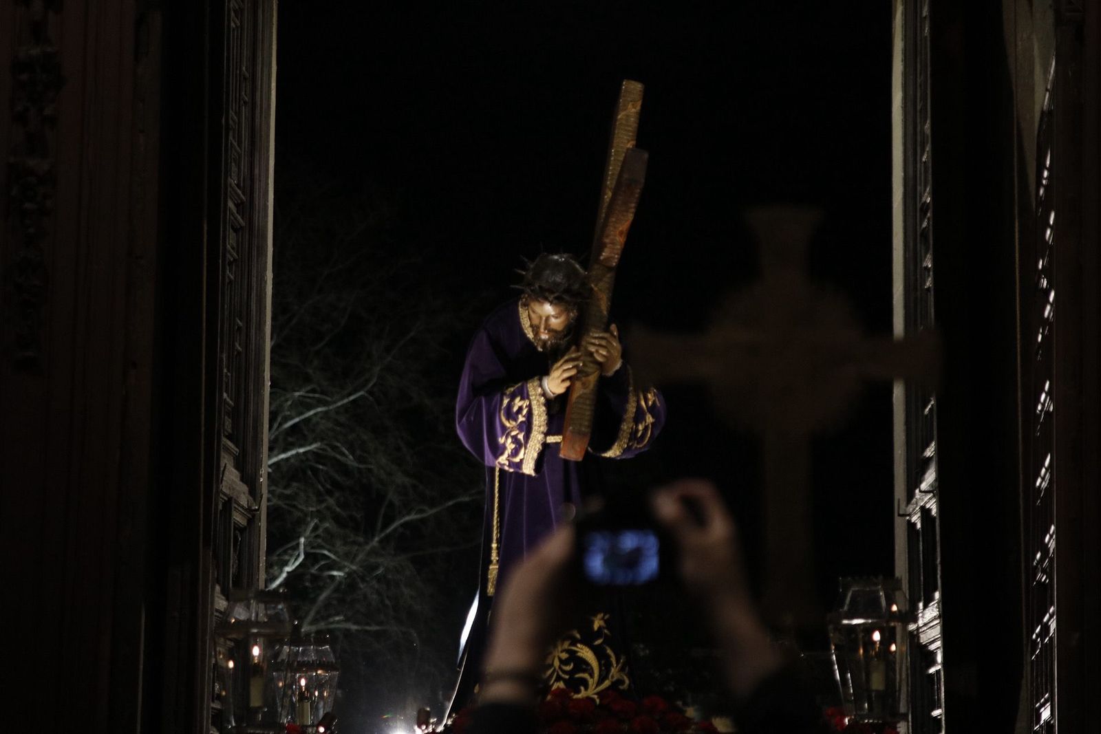 Traslado Procesional del Nazareno de San Frontis 2024 Foto: Víctor Garrido