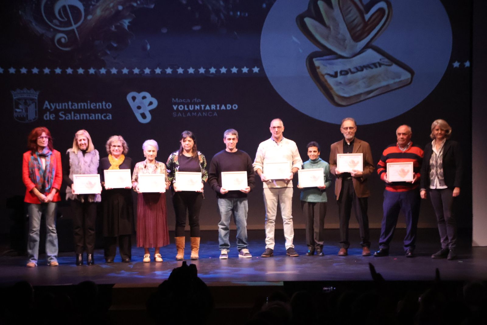 acto de reconocimiento de la labor solidaria con motivo del Día Internacional del Voluntariado