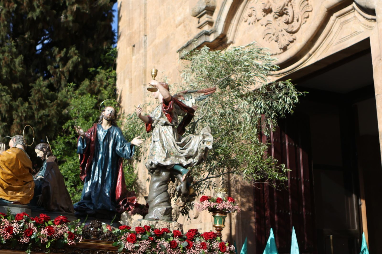 La Oración de Jesús en el Huerto de los Olivos recobra todo su esplendor en las calles de Salamanca