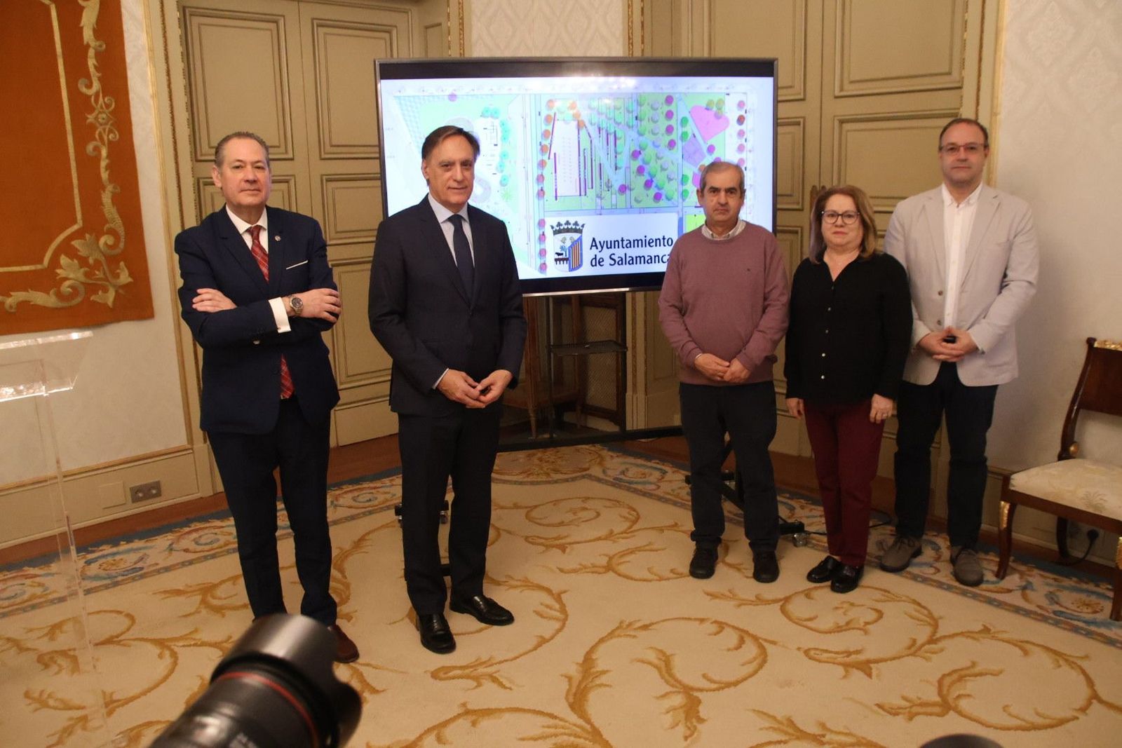 Presentación del proyecto de la nueva plaza de Vistahermosa.