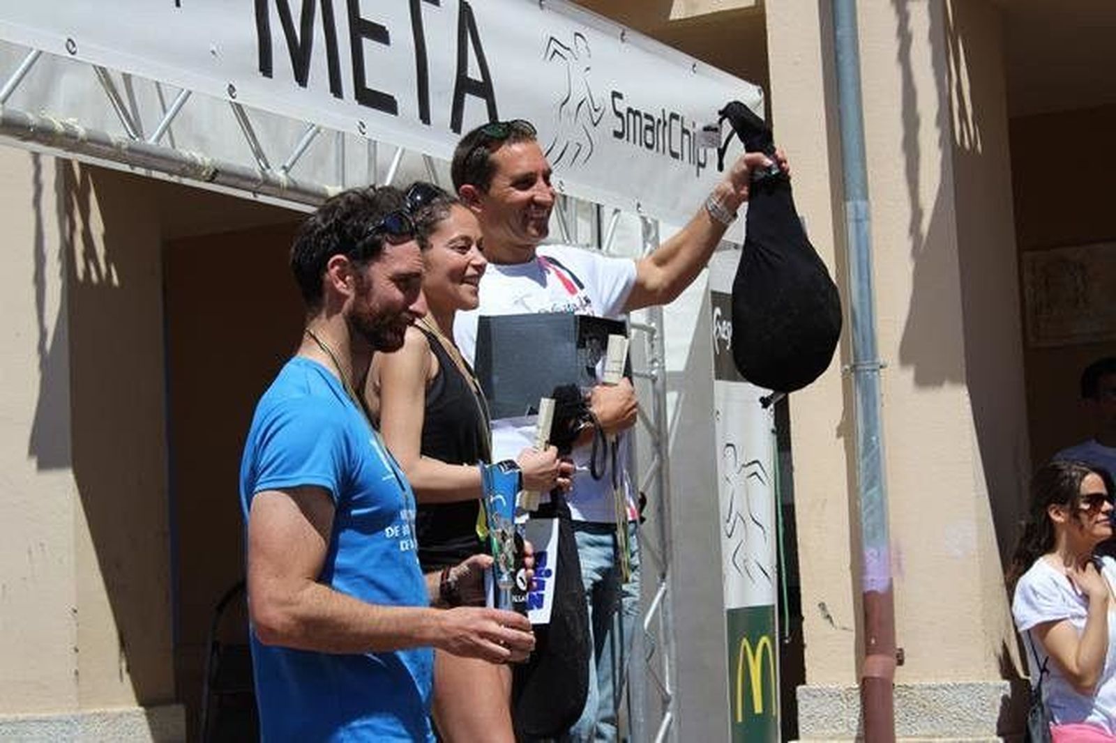 Llegada a meta VIII Carrera de los Infiernos 2017