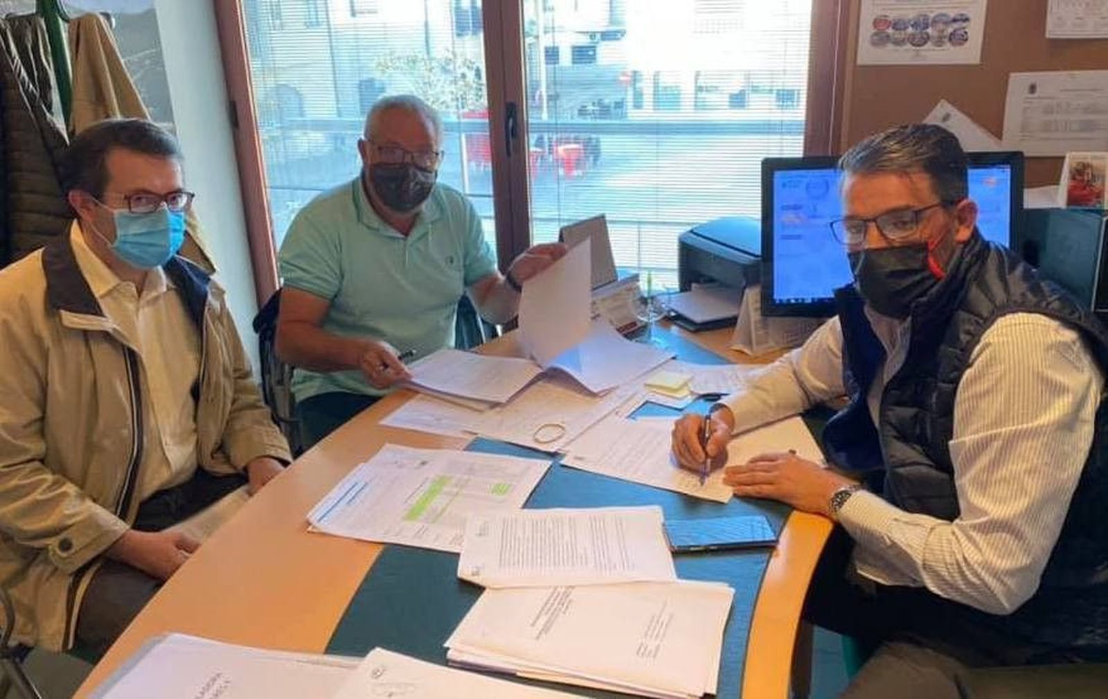 Alcalde villamayor y asociaciones