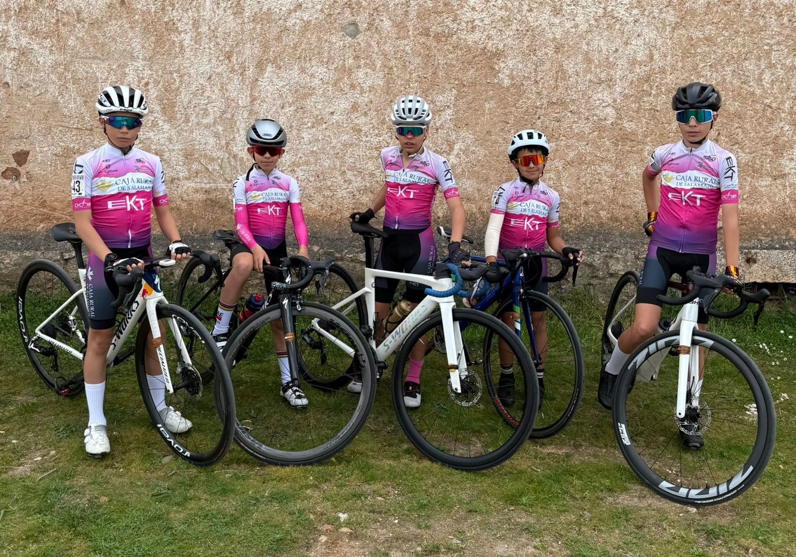 Representantes del Club Promesal en el Campeonato de Castilla y León de Ruta de Escuelas
