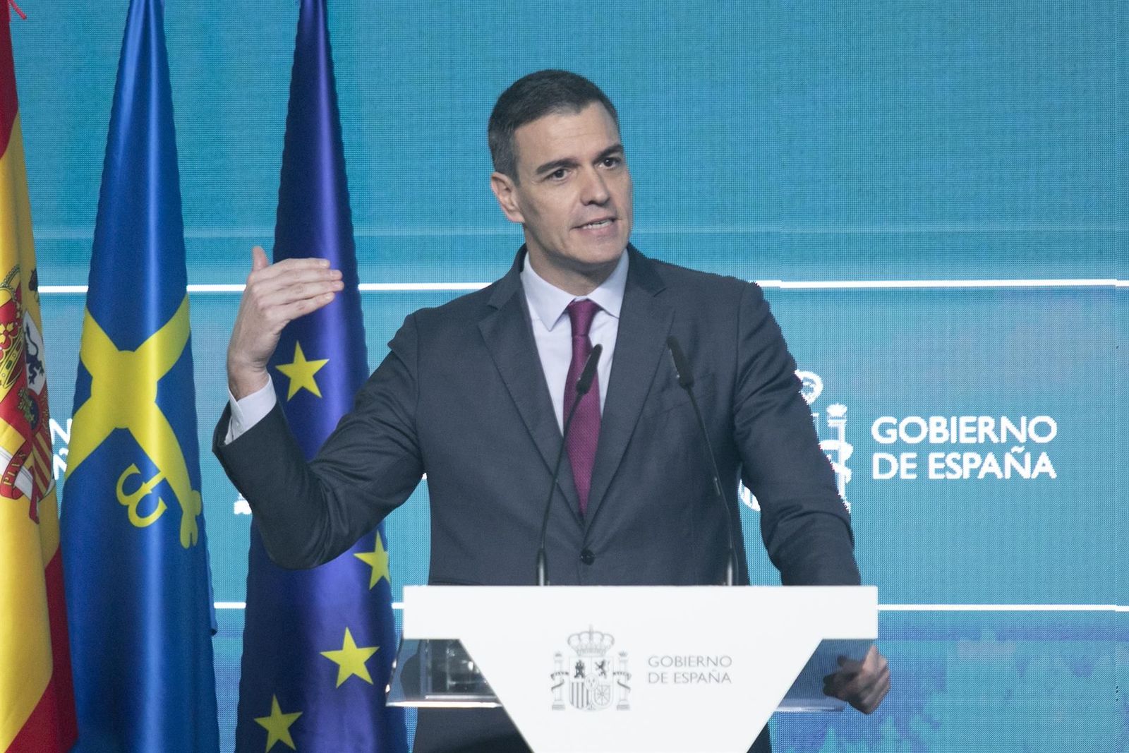 El presidente del Gobierno de España, Pedro Sánchez. Foto EP