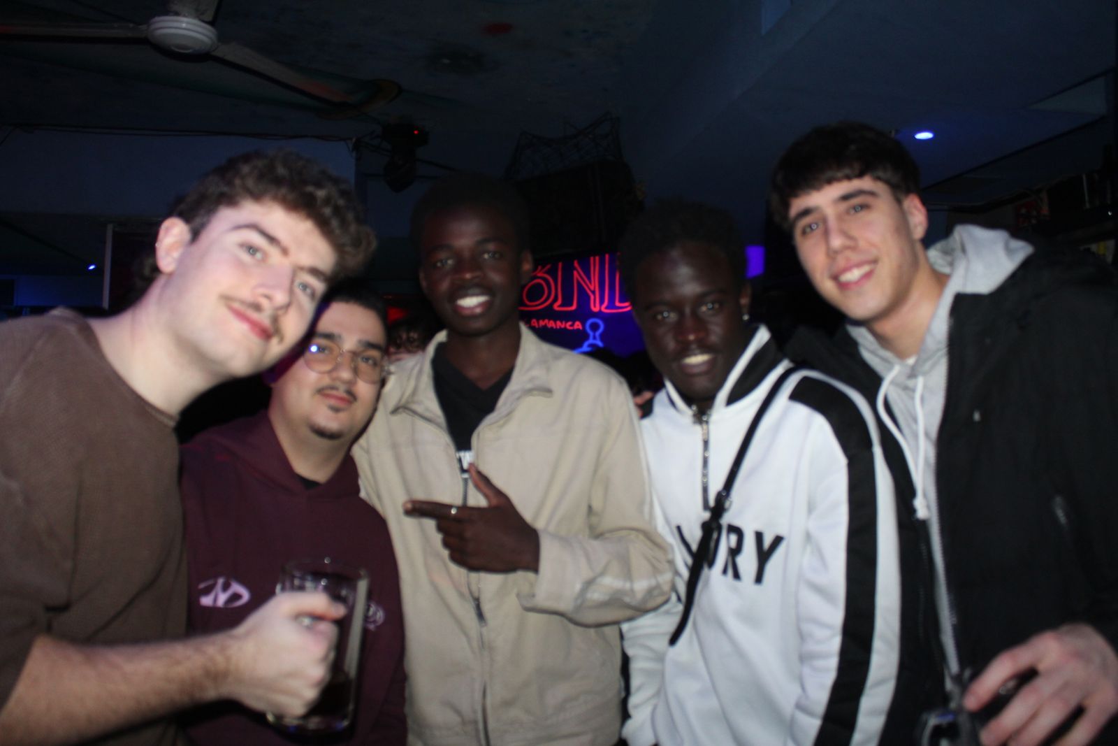 Salamanca de noche, sabado 28 de febrero