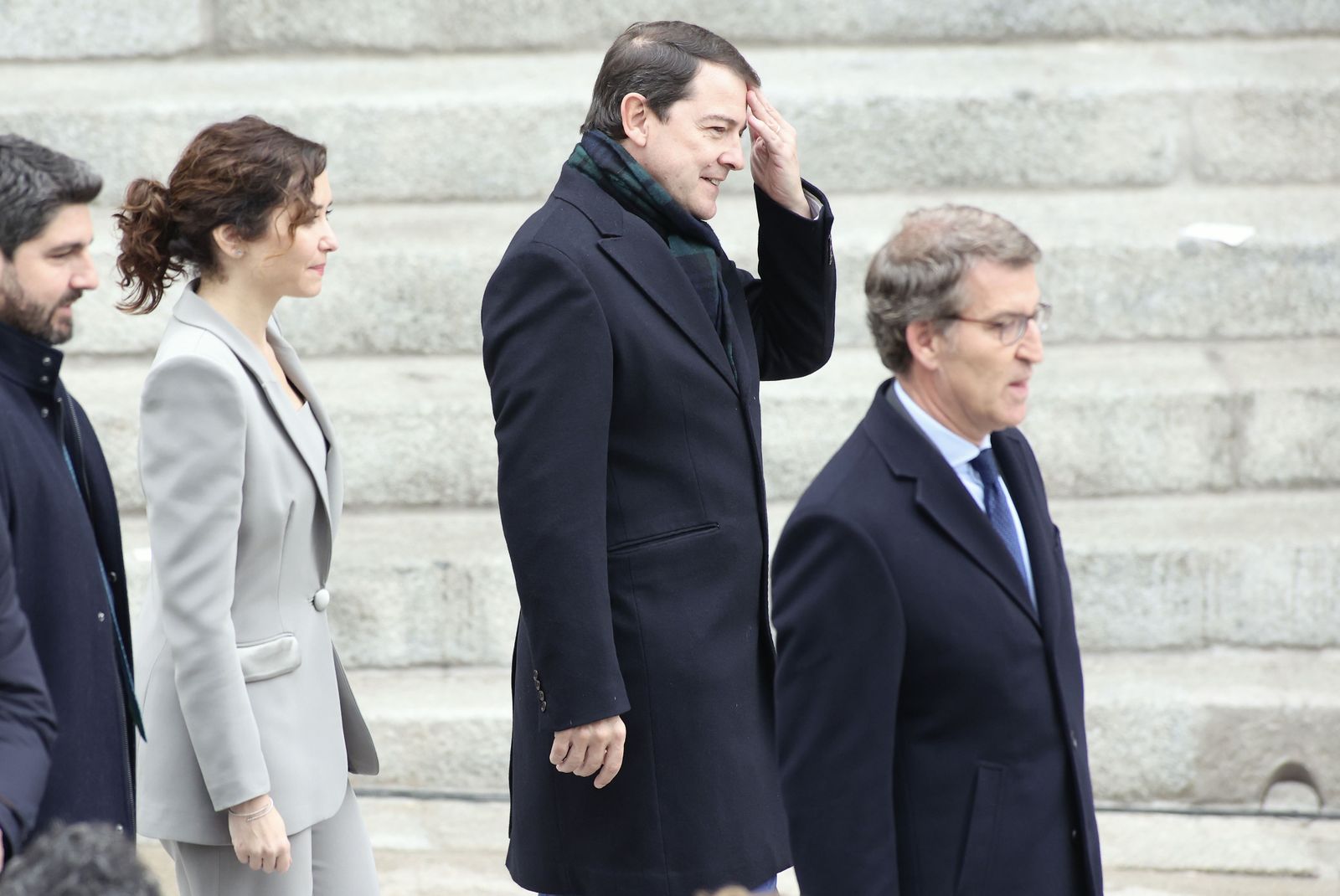 Mañueco en el acto del Día de la Constitución en Madrid