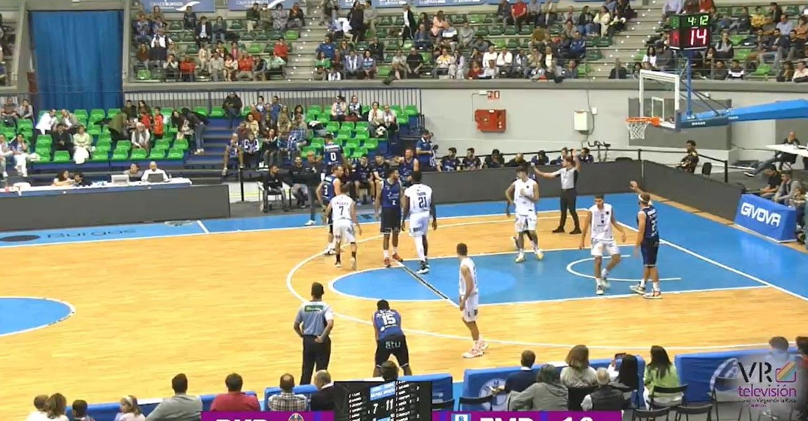 Partido amistoso del CB Zamora en Burgos