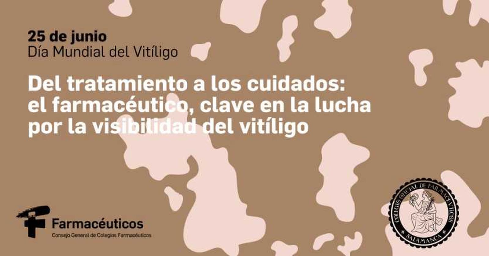 El farmacéutico, clave en la lucha por la visibilidad del vitíligo