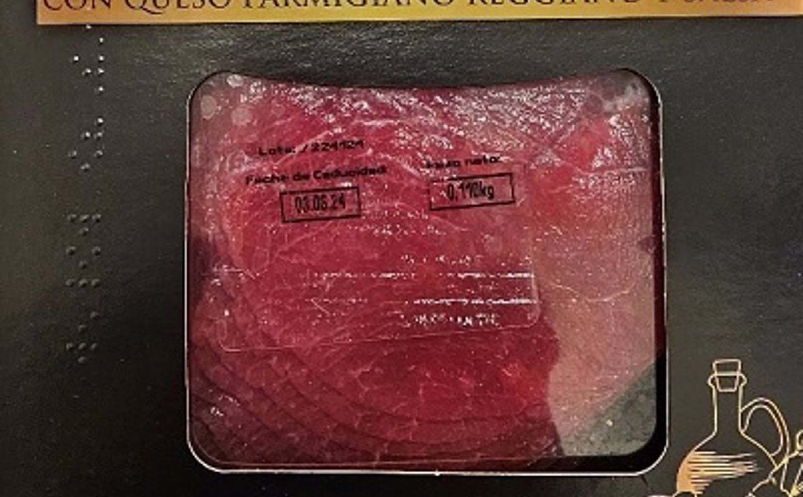 Imagen del producto afectado. AESAN