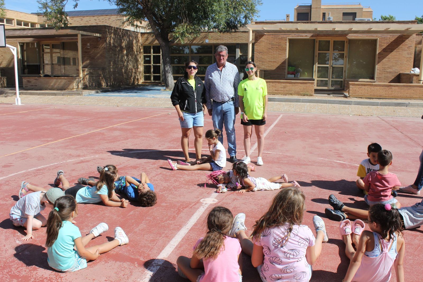Visita del alcalde de Cabrerizos a los alumnos del grupo Conciliamos