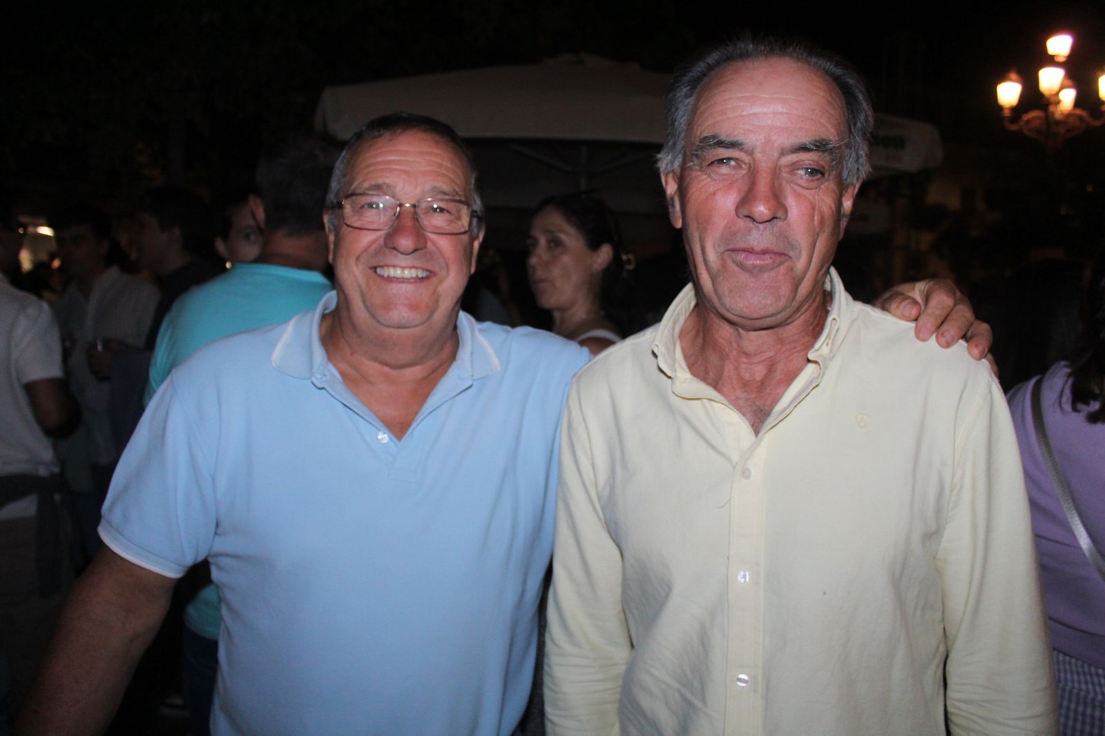 Ambiente en la Feria de Día en la tarde de este