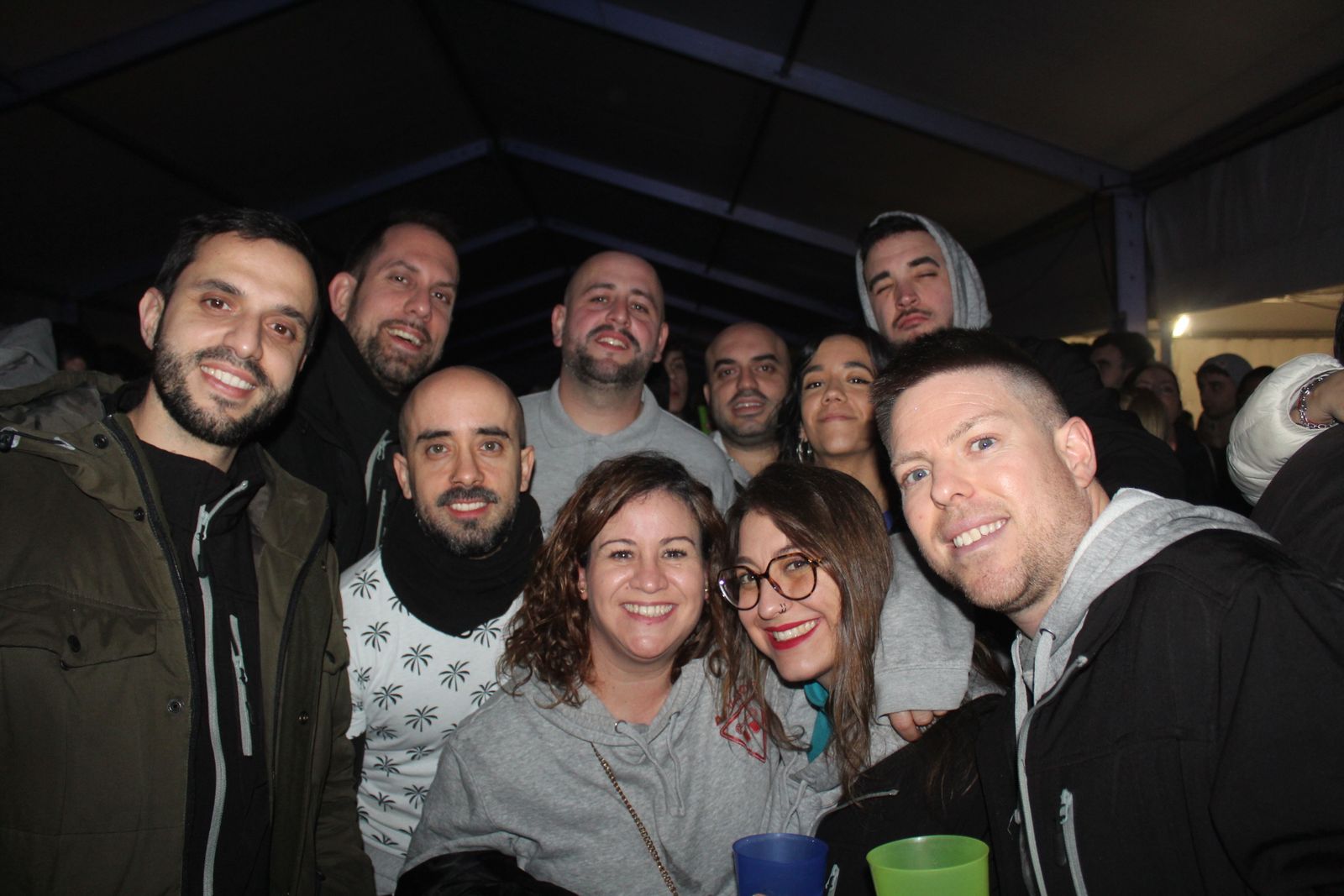 Salamanca de noche, sábado 7 de febrero