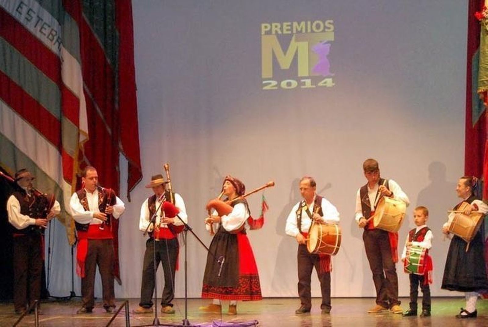 Una edición anterior de los Premios MT de música tradicional