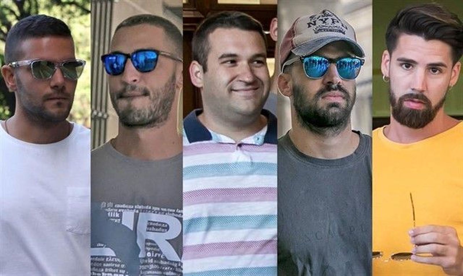 Los cinco miembros de 'La Manada' condenados Los cinco miembros de 'La Manada' condenados