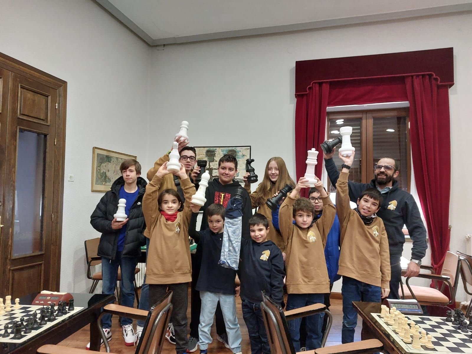 los dos equipos formados de Béjar en el por edades 2024