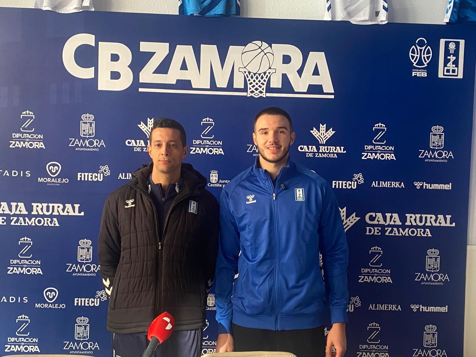 Saulo Hernández y Bine Prepelic, el nuevo fichaje del club