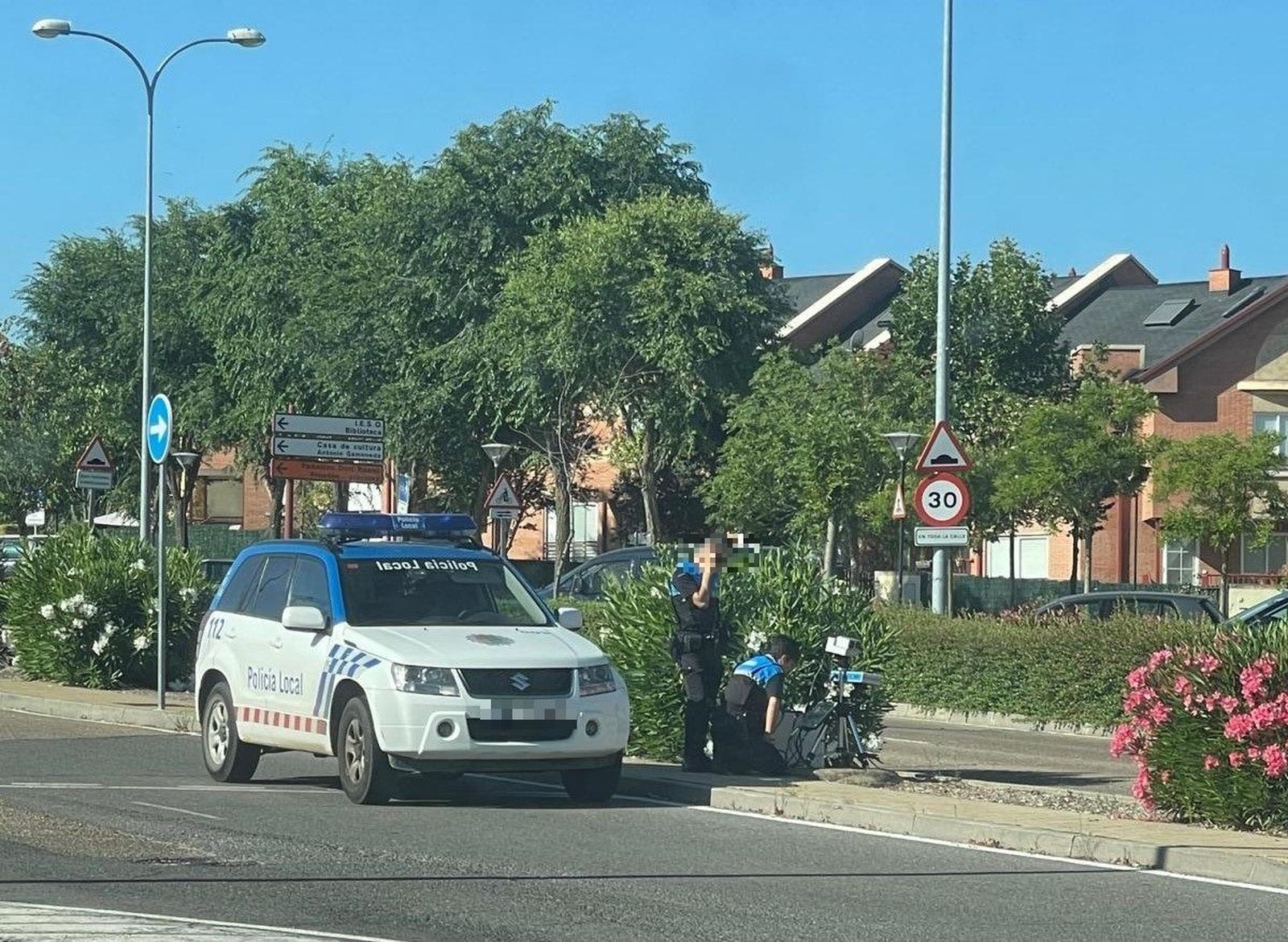 Villamayor, radar policía local
