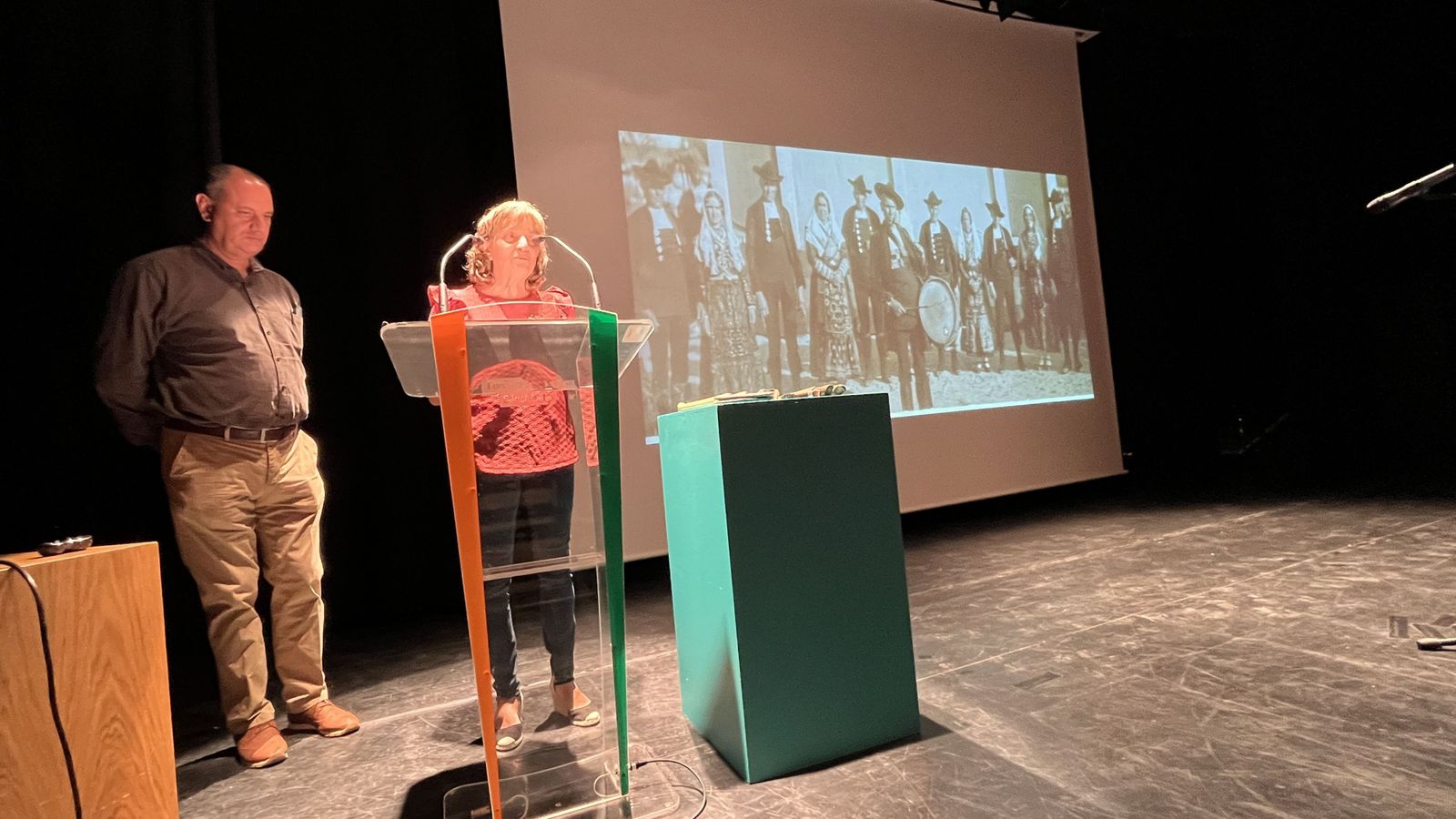 Un momento de la apertura del curso del CEPA El Inestal en Peñaranda