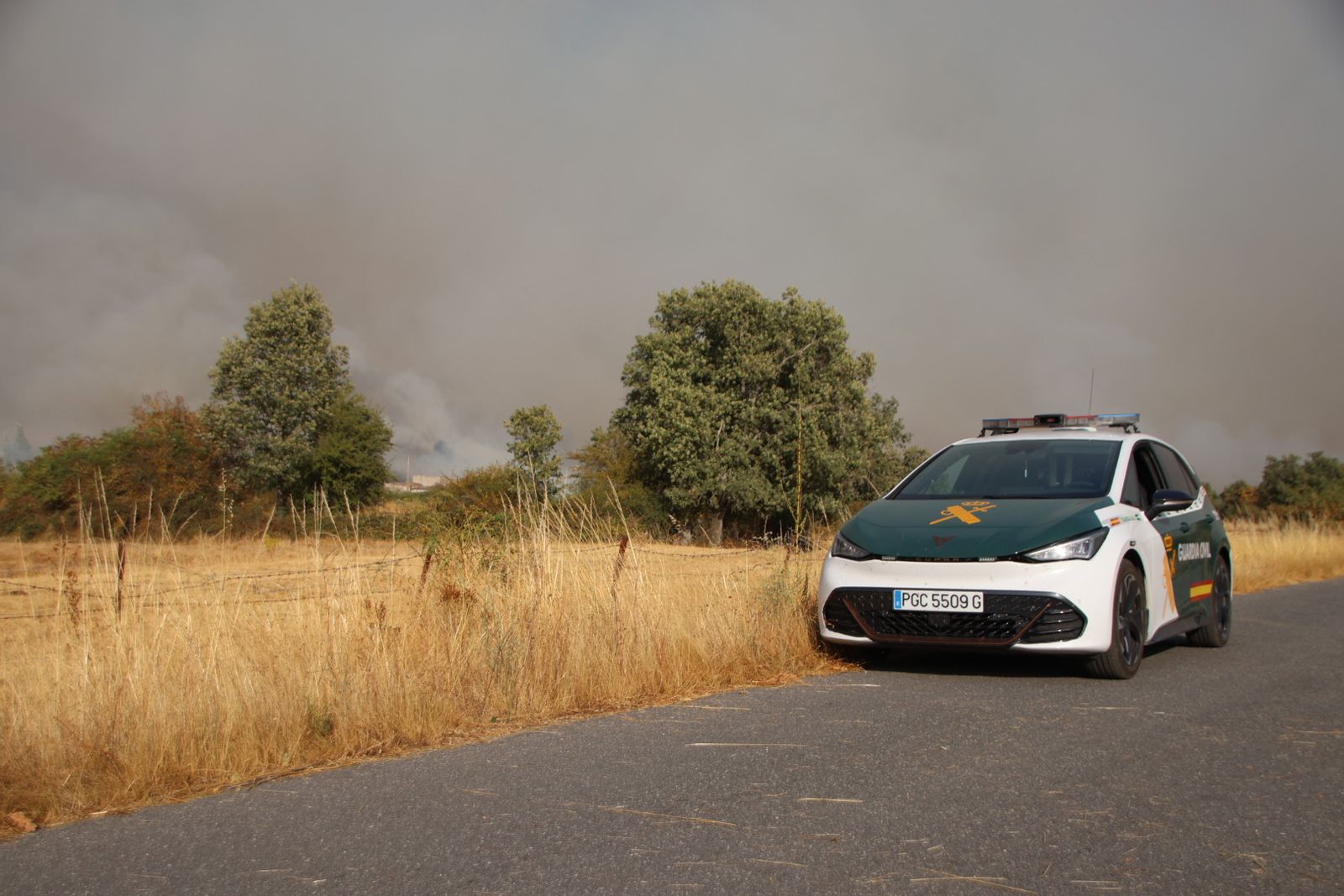 El incendio de Cipérez (IGR2) llega hasta Cerezal de Puertas
