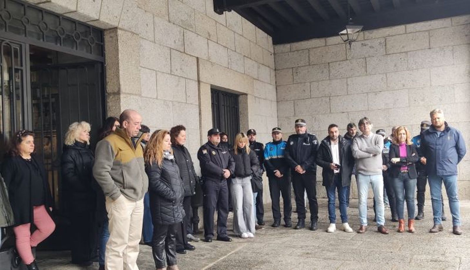 minuto silencio 11M 2025 en Béjar 