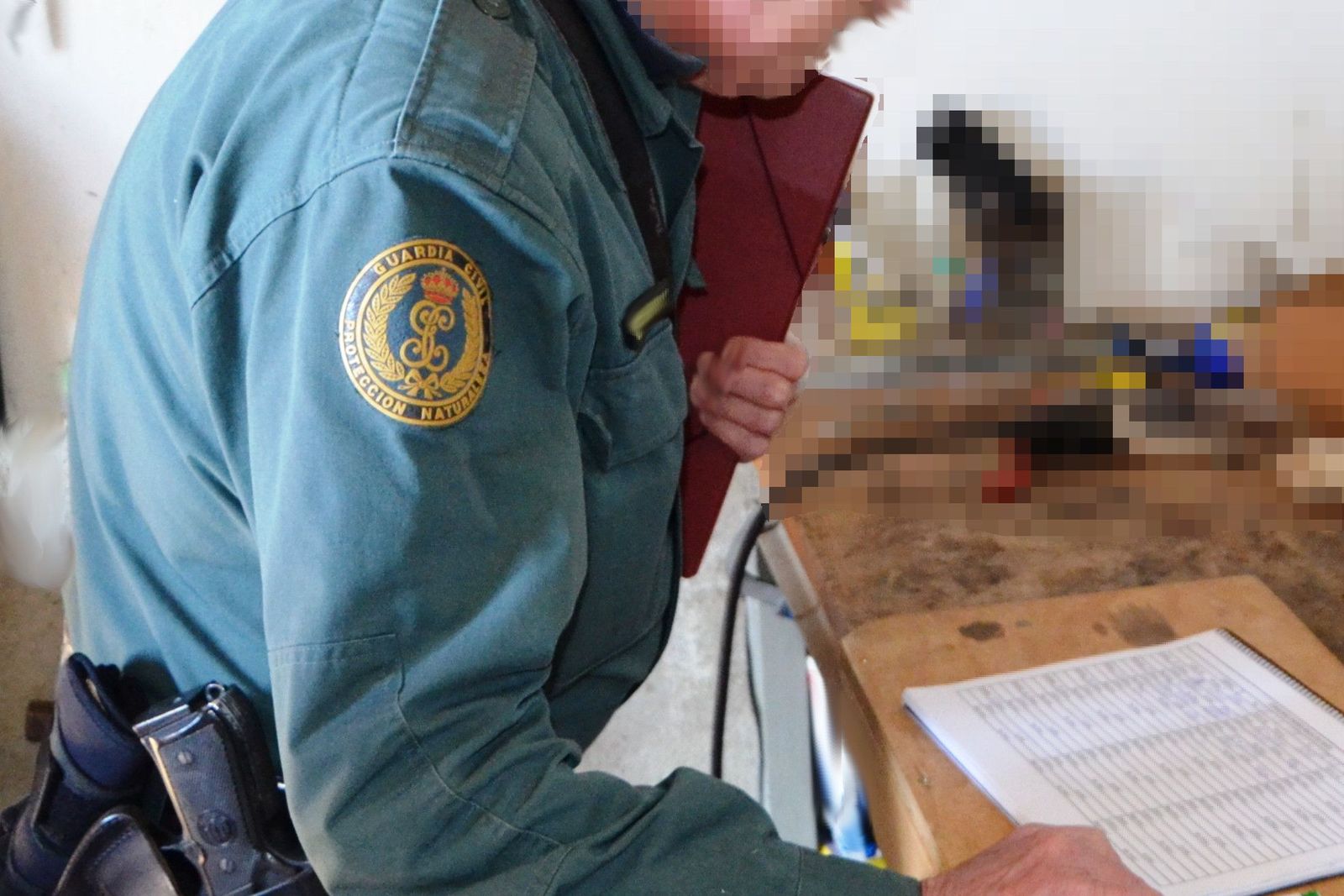 Ft. archivo comprobacion documentacion seprona en explotación