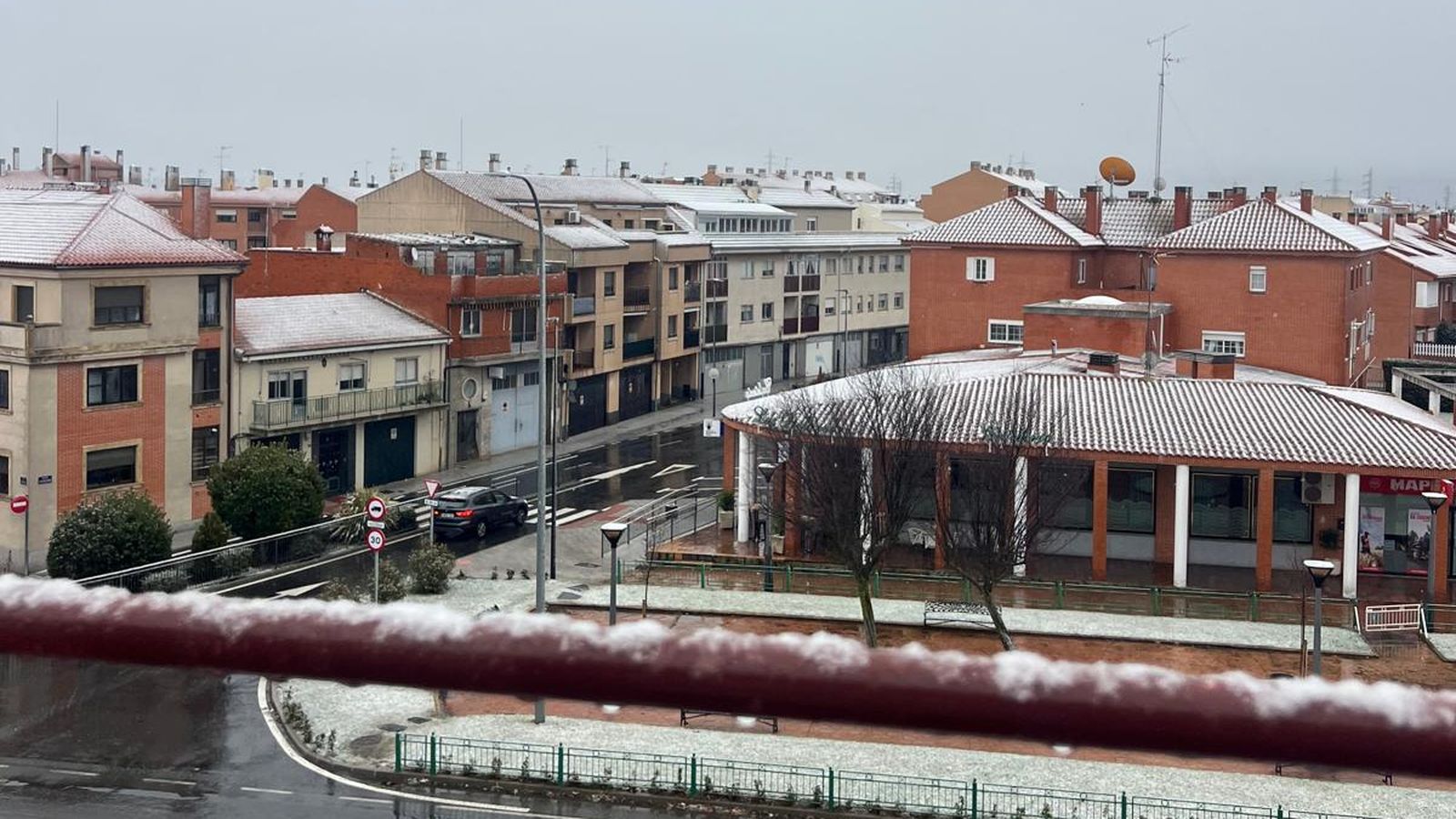 Nieve en Villares de la Reina