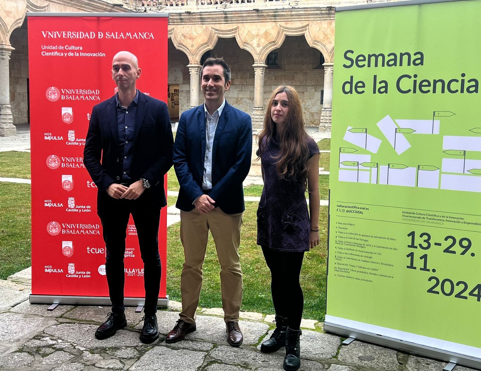 Presentación de la Semana de la Ciencia en Salamanca por la USAL. Foto S24H