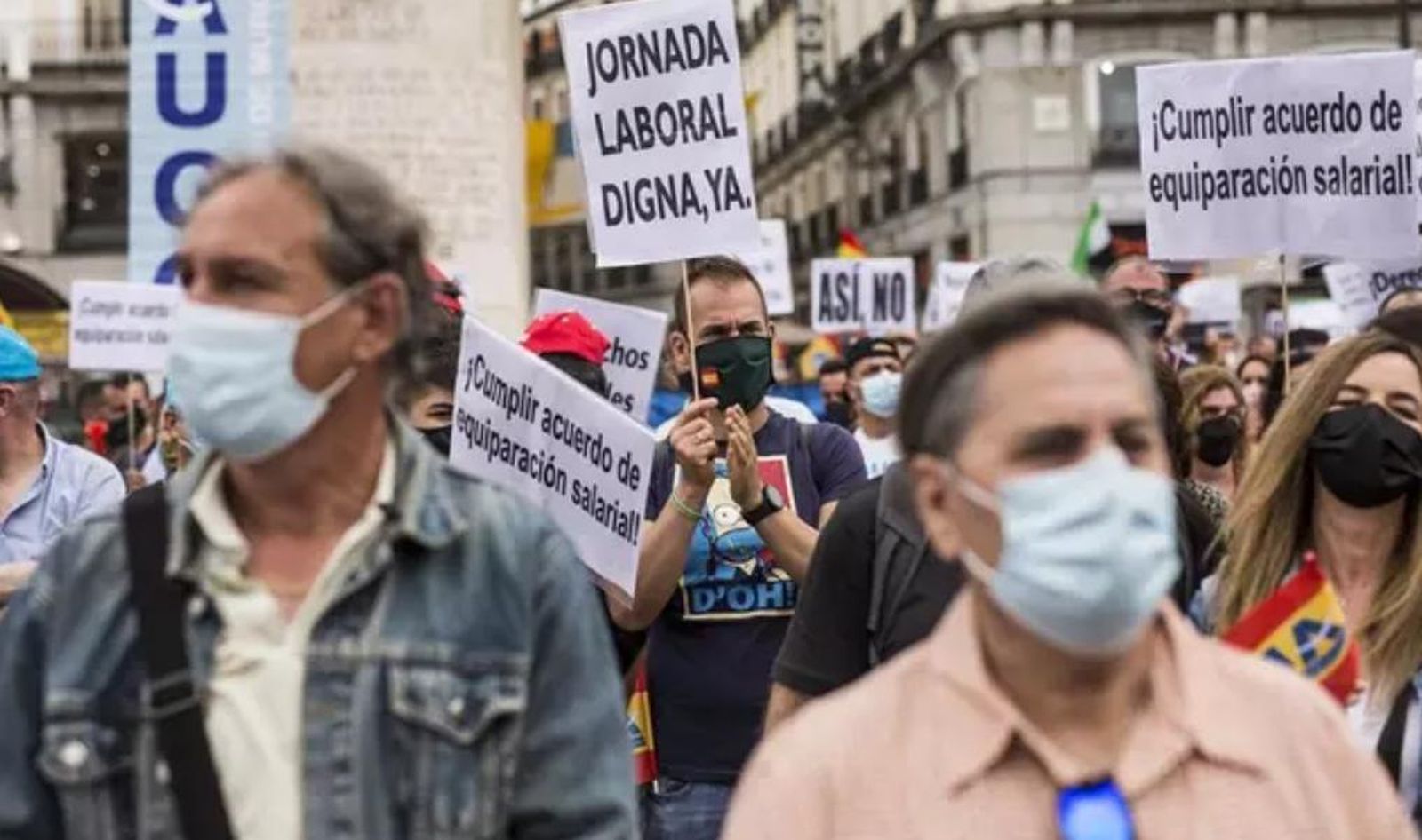 Guardias civiles piden una reunión con Marlaska para completar la equiparación salarial