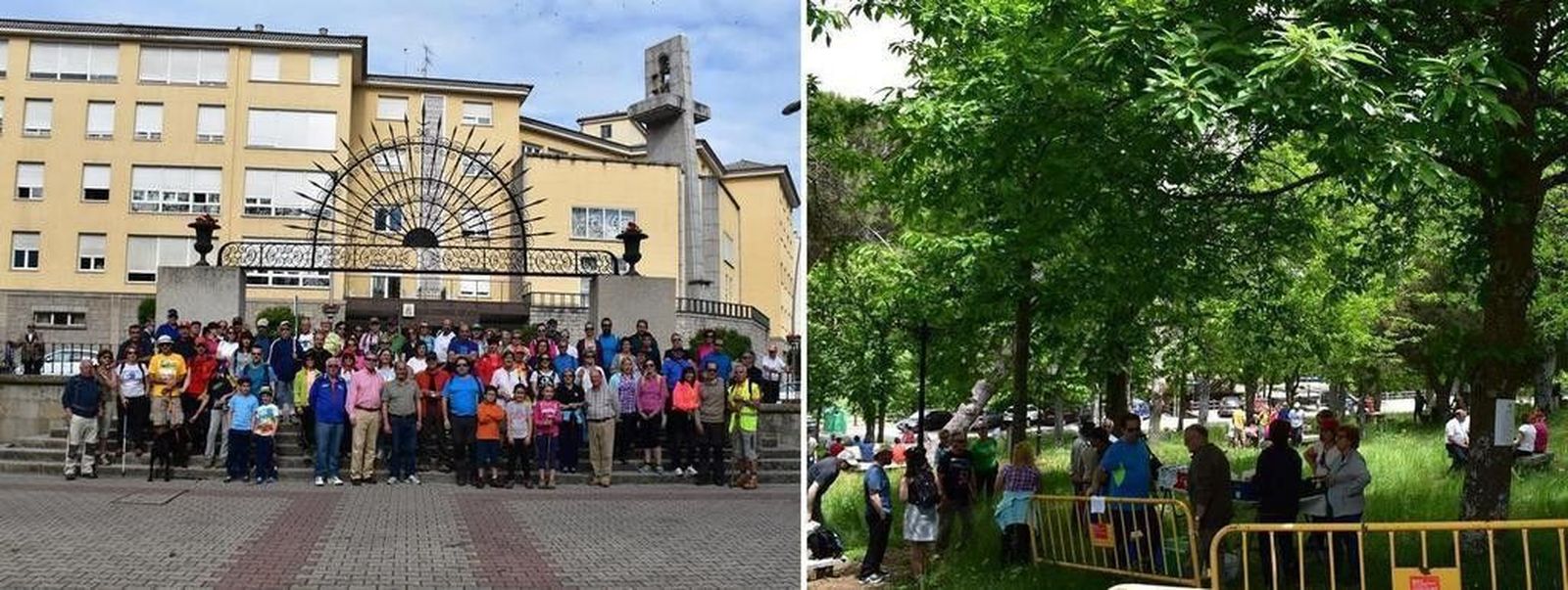 Un centenar de participantes en la quinta marcha solidaria organizada por el Club Rotario